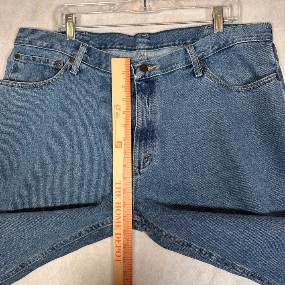 Magellan Jeans Mens 40x30 Outdoors Blue Good Straight Leg Cotton 1039MAGMS